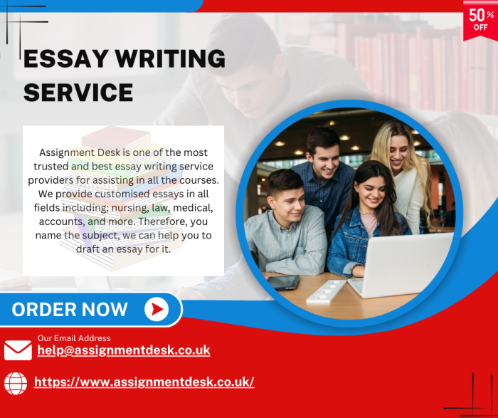Elevate Your Academics with Assignment Desk’s Expert Essay Writing Service