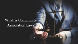 What Is Community Association Law?
