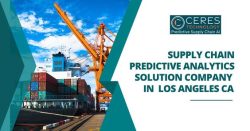 Supply Chain Predictive Analytics Company In Los Angeles CA
