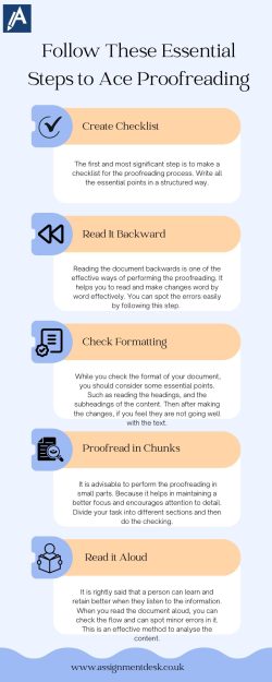 Follow These Essential Steps to Ace Proofreading