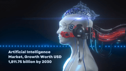 AI Market, Growth Worth USD 1,811.75 Billion By 2030